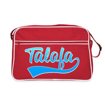 Samoa - Sac Retro - rouge/blanc - Devant