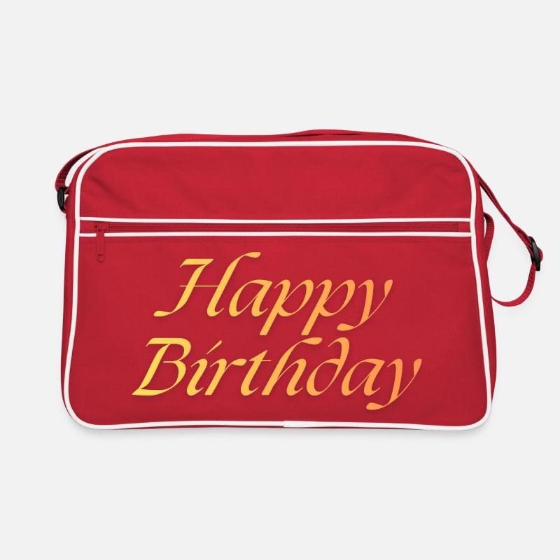 Happy Birthday Retro Bag