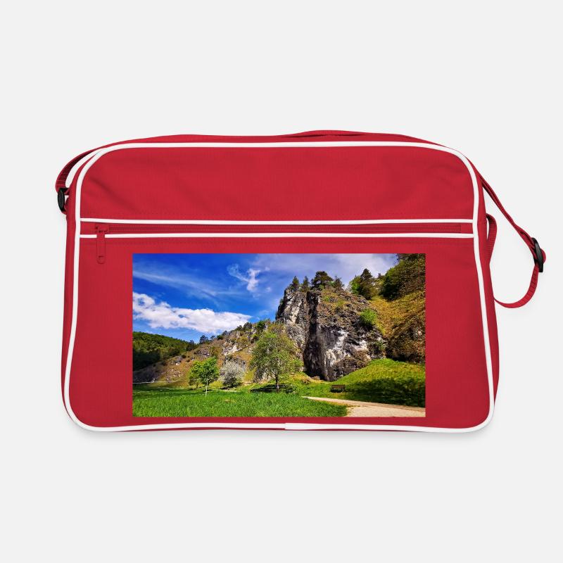 Traumtour entlang der Schwarzen Laber, Oberpfalz Retro Tasche