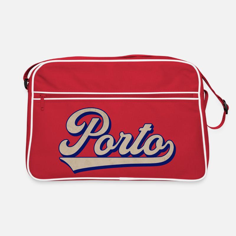 Porto Script Vintage Style Sac Retro