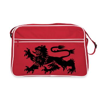 Lion - Sac Retro - rouge/blanc - Devant