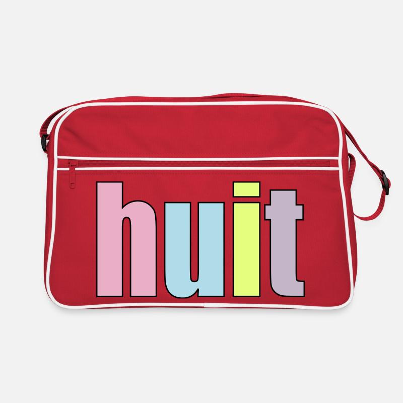 Chiffre Huit - 8e anniversaire Numéro Sac Retro