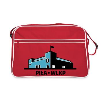 The City of Piła Wielkopolski and the Police School - Retro Bag - red/white - Front