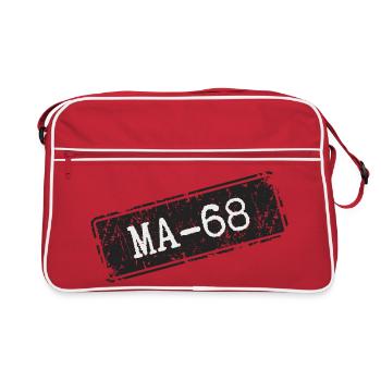 Mannheim 68 - Retro Bag - red/white - Front