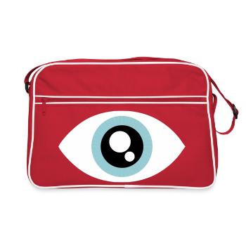 Aqua Eye Minimal Circle - Sac Retro - rouge/blanc - Devant