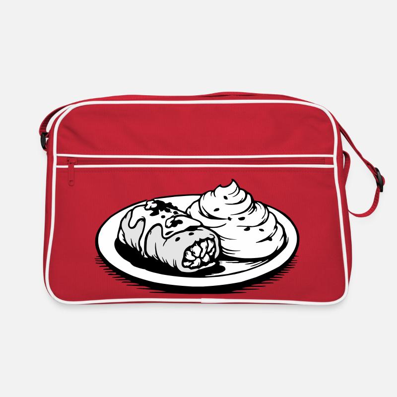 Wrap de chou Golubzi avec purée de pommes de terre Sac Retro