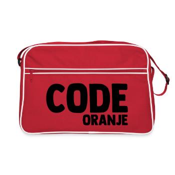 Code Oranje - Nederland - Netherlands Niederlande - Retro Bag - red/white - Front