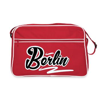Berlin - Sac Retro - rouge/blanc - Devant