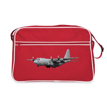 C-130 Hercules - Sac Retro - rouge/blanc - Devant