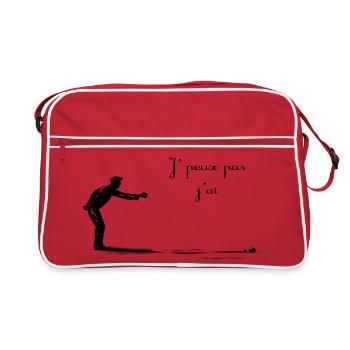 Petanque - Retro Bag - red/white - Front