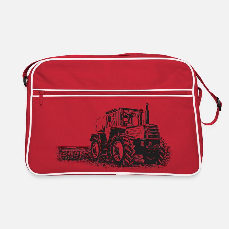 MB trac 1500 | Traktor - Retro Tasche - Rot/Weiß