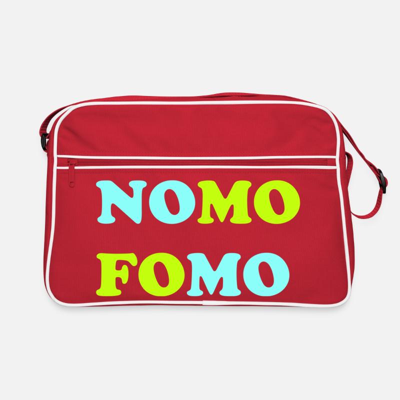FOMO Peur de manquer quelque chose Sac Retro