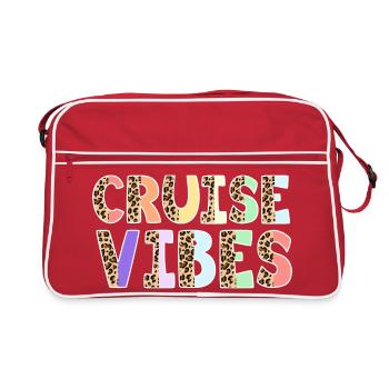 Cruise Ship Cruise - Retro Bag - red/white - Front