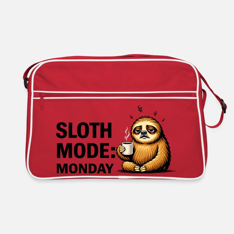 Sloth Mode Monday Retro Bag
