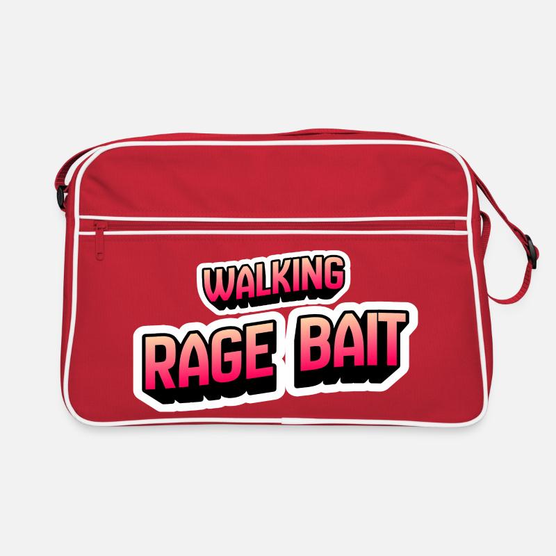 Appât de rage ambulant Sac Retro