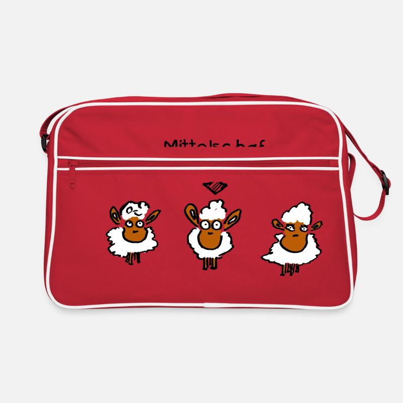 Mittelschaf Retro Tasche