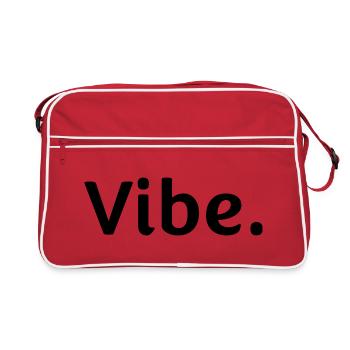 Vibe. - Retro Bag - red/white - Front
