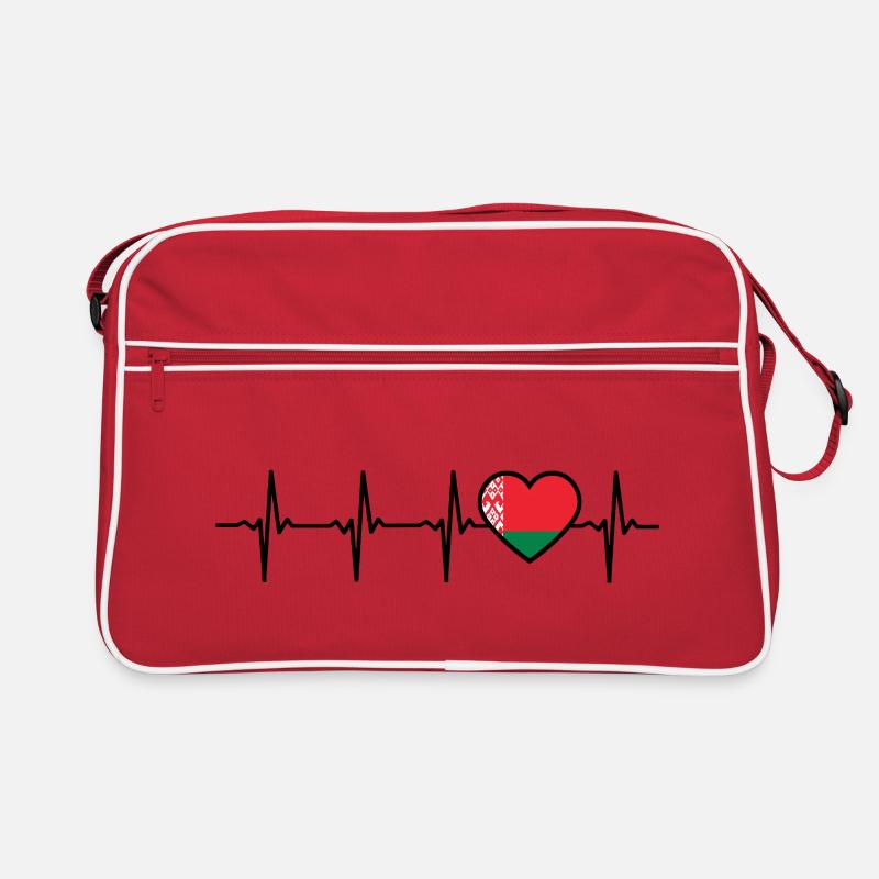 Belarus Heartbeat Belarus Retro Bag