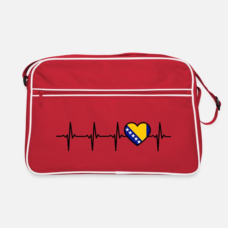 Bosnie-Herzégovine Drapeau Drapeaux Sac Retro