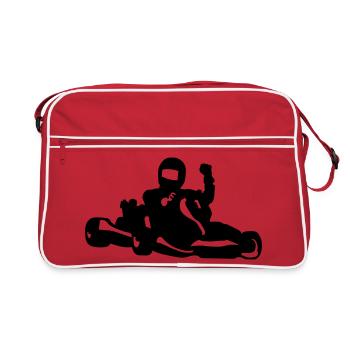 Karting - Sac Retro - rouge/blanc - Devant