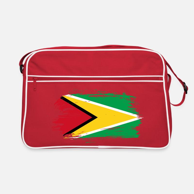 drapeau de la Guyane Sac Retro