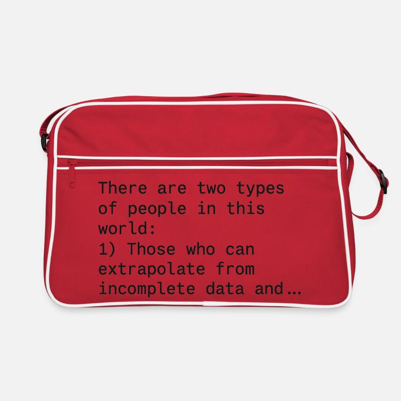 Funny Maths Jokes Retro Bag