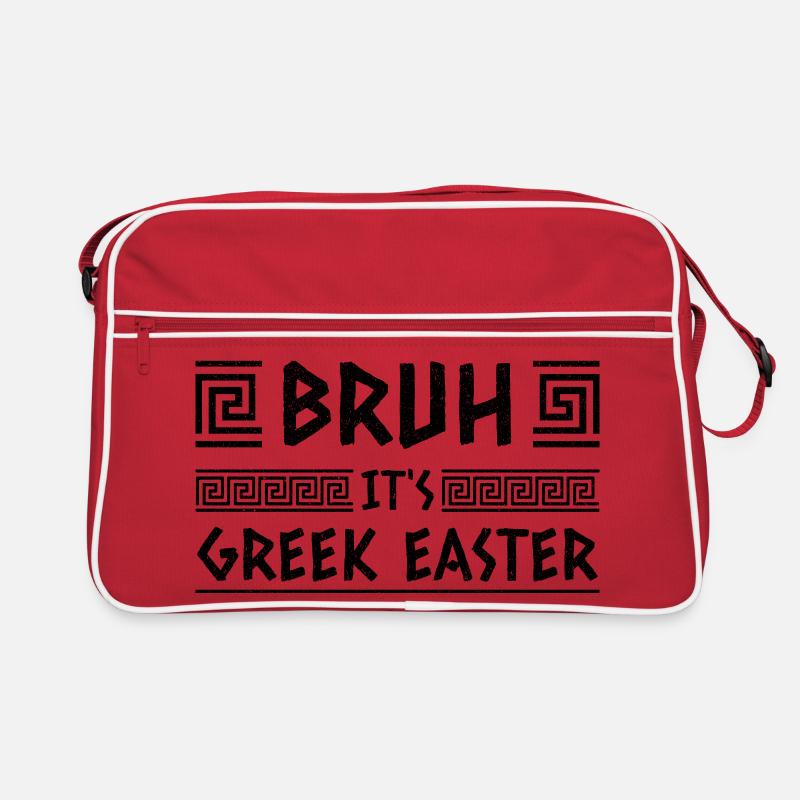Mec, c’est la Pâque orthodoxe grecque Sac Retro