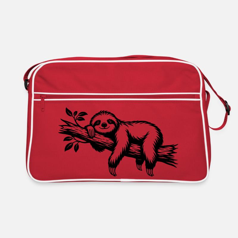 Sloth chillant Sac Retro