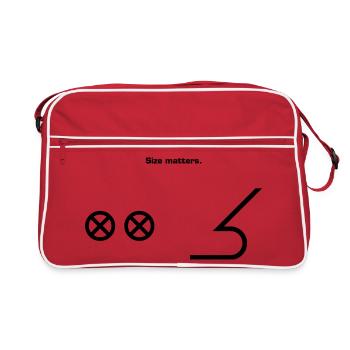Bow Bow - Nautical Sailing Ships Captain - Retro Bag - red/white - Front