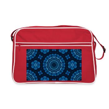 Azure Mandala Kaleidoscope - Sac Retro - rouge/blanc - Devant