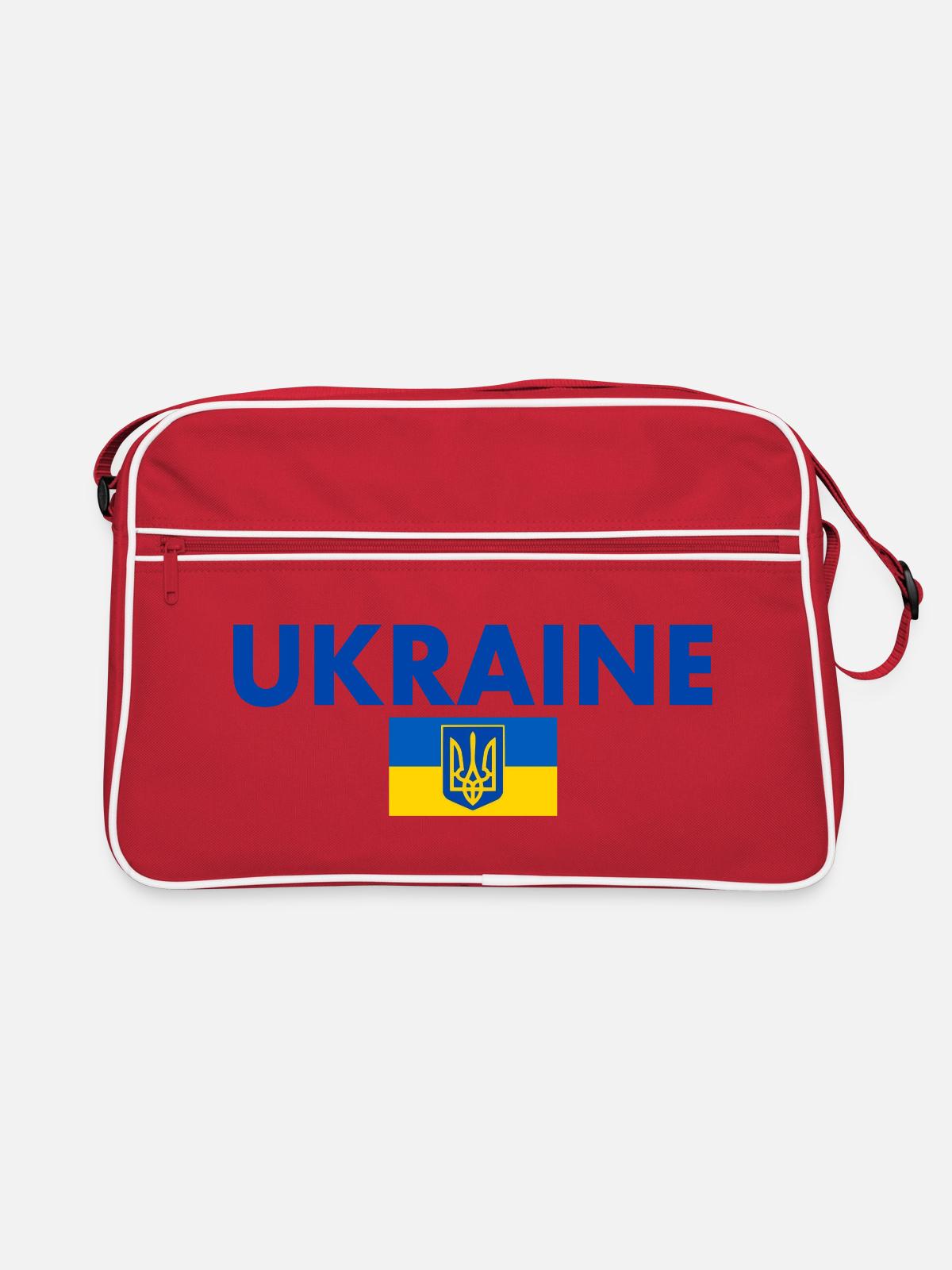 Ukraine - Retro Bag - red/white - Front