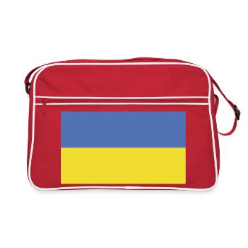 Ukraine Flag Flag - Retro Bag - red/white - Front