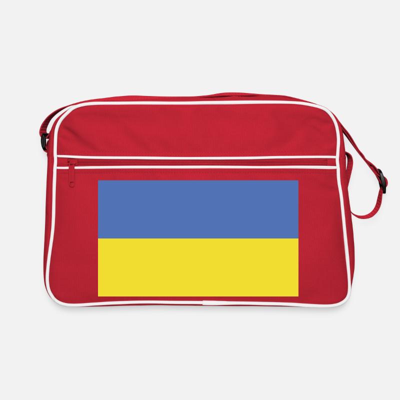 Drapeau de l’Ukraine Sac Retro
