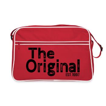 The Original Est. 1997 – Funny Parent Design - Retro Bag - red/white - Front