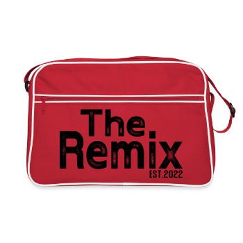 The Remix Est. 2022 – Funny Kids Design - Retro Bag - red/white - Front