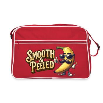 Banane avec style - Sac Retro - rouge/blanc - Devant