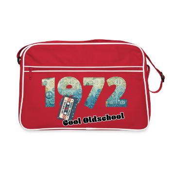 1972 Vintage Retro – Cassette – Cool Olds - Retro Bag - red/white - Front
