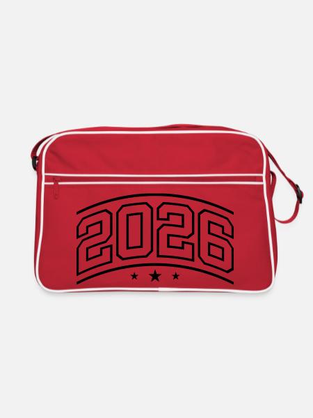 2026 Element - Retro Bag - red/white - Front