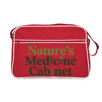 Herboriste Natures Medicine Cabinet Professionnel - Sac Retro - rouge/blanc - Devant