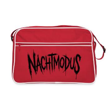 Nuit - Sac Retro - rouge/blanc - Devant