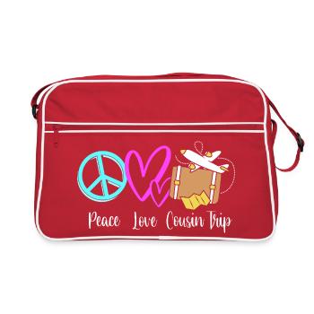 Cousin - Sac Retro - rouge/blanc - Devant