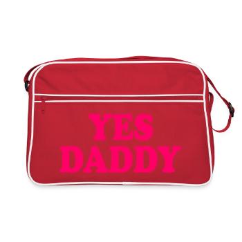 Yes daddy - Sac Retro - rouge/blanc - Devant