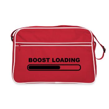 turbo car loading - Retro Bag - red/white - Front