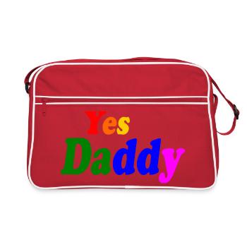 Yes daddy - Sac Retro - rouge/blanc - Devant