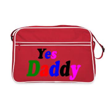Yes daddy - Sac Retro - rouge/blanc - Devant