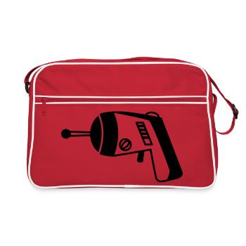 Phaser - Laserpistole - Sac Retro - rouge/blanc - Devant