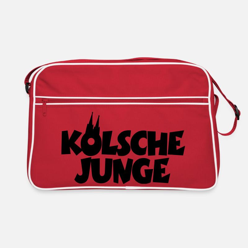Kölsche Junge - Kölner Jungs aus Köln Retro Tasche