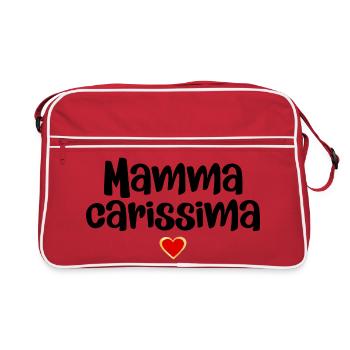 Mamma Carissima, Italia - Retro Bag - red/white - Front