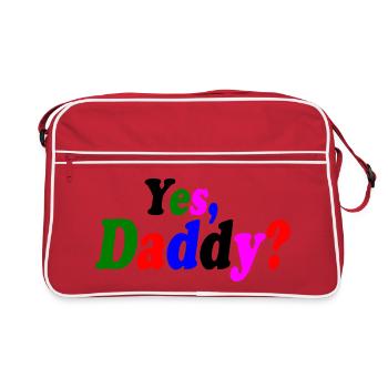 Yes dadddy - Sac Retro - rouge/blanc - Devant