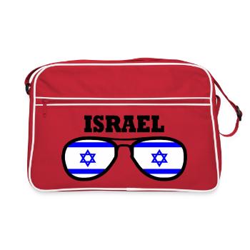 Israel - Sac Retro - rouge/blanc - Devant